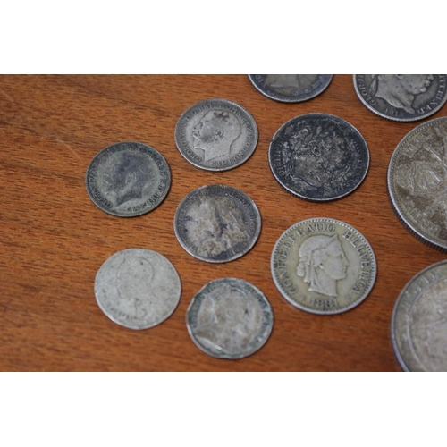 35 - Selection of Silver Florins + other coins from the 1800's