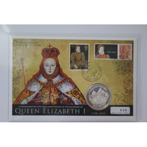 47 - Westminster Queen Elizabeth 1st Silver Coin Cover