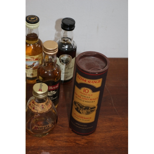 8 - Selection of Whisky Miniatures