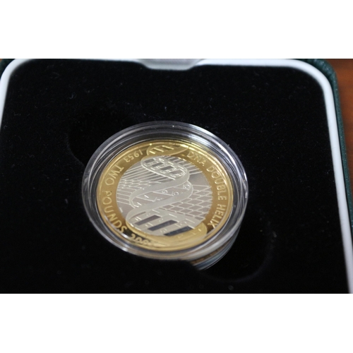 82 - 2003 Dna 2 Pound Silver and Gold Outer Coin, Royal Mint