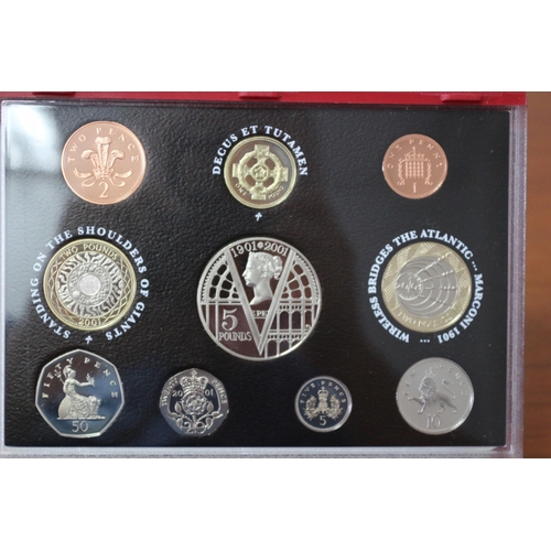 93 - 2001 Westminster UK Proof Set, Glimpses of the Victorian Era (10 coins)