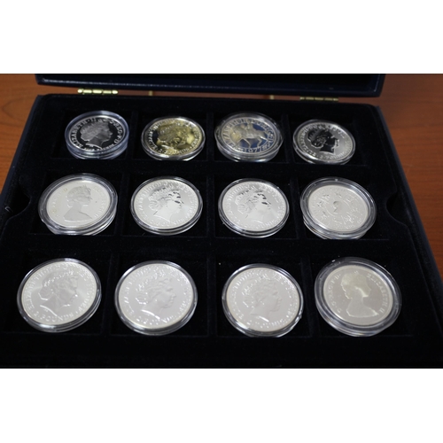 96 - The Historic Coins of Great Britain 24 Silver Coin Collection