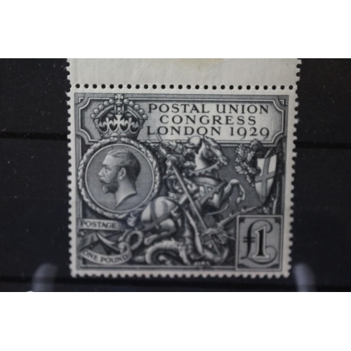 98 - Highly Sought After and Collectable - 1929 £1 Postal Union Congress, Stanley Gibbons Number 438. A F... 