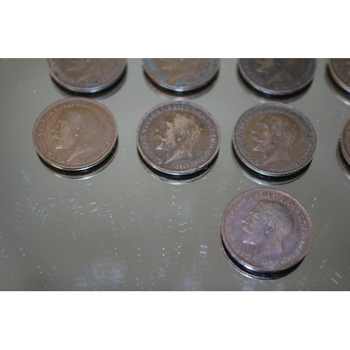 382 - Collection of George V Farthings x 16 - 1911 on