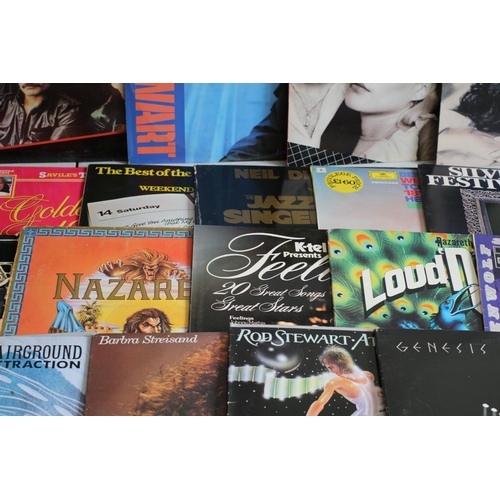 315 - Selection of Vinyl Lp's including Queen, Nazareth, Blondie and Various Mixed Media