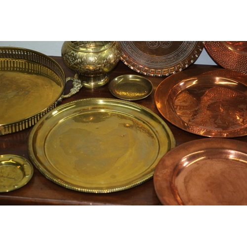 359 - Selection of Brass and Copper Items