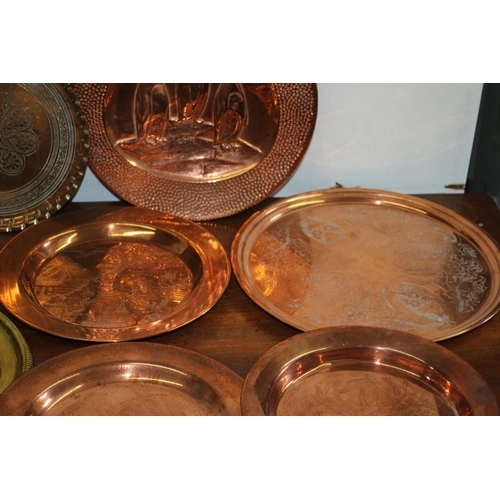 359 - Selection of Brass and Copper Items