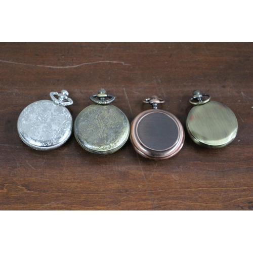 50 - 4 x Pocket Watches