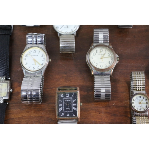 51 - Selection of Wrist Watches + 2 Expandable Bracelets