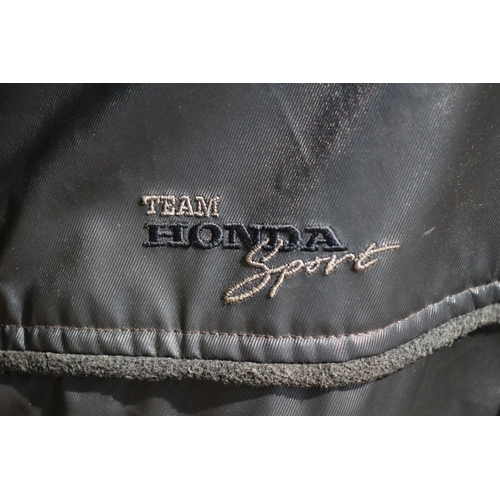 74 - Very Nice and Rare Original Team Honda Sport Jacket, Nicely Lined