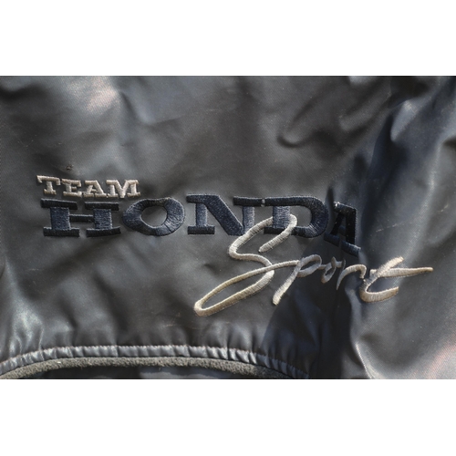 74 - Very Nice and Rare Original Team Honda Sport Jacket, Nicely Lined