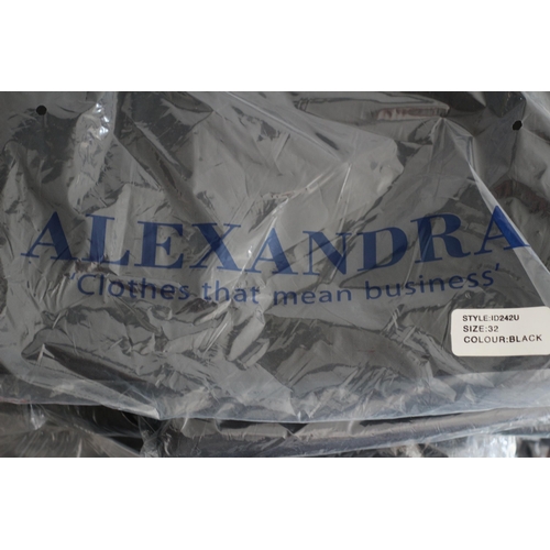 80 - Quantity of 26 Pairs of Alexandra Brand New Trousers - Different Sizes (green crate)