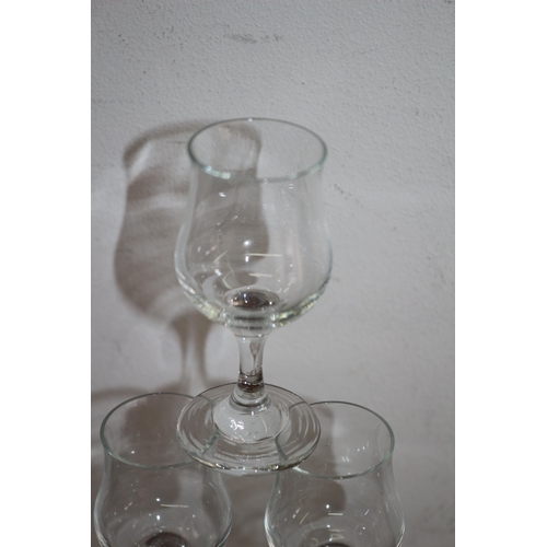 90 - Set of 6 Vintage Sherry Glasses