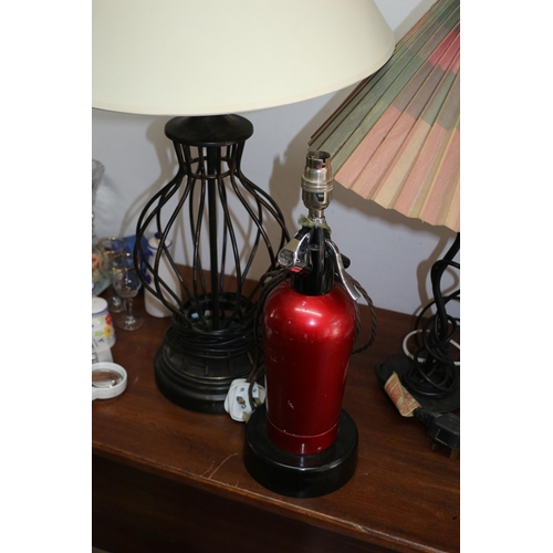 94 - Selection of Various Table Lamps