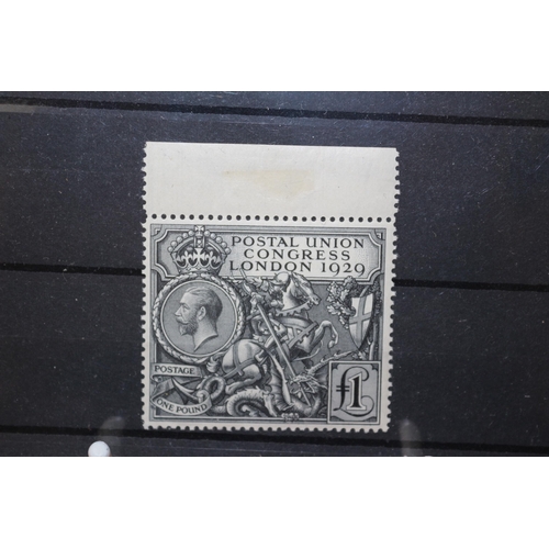 134 - Highly Sought After and Collectable - 1929 £1 Postal Union Congress, Stanley Gibbons Number 438. A F... 