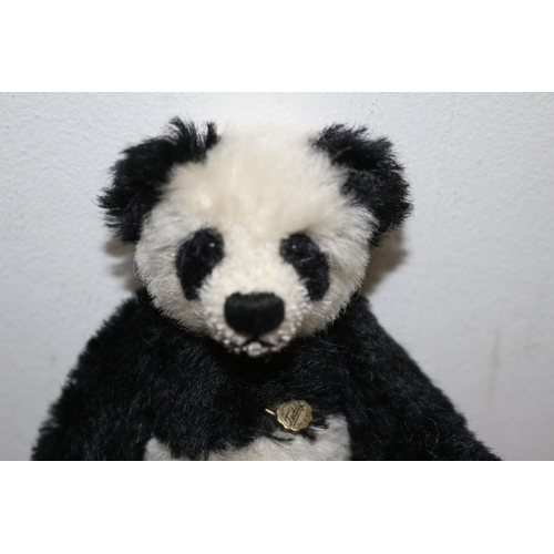 139 - 2005 Collectable Hermann Panda Bear 13cm