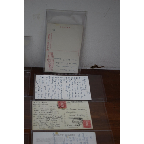 357 - 25 x c1920 Collection of Japanese Postcards in Individual Sleeves