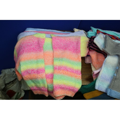 370 - Large Quantity of Hand Made Knitted Children's Clothing - New