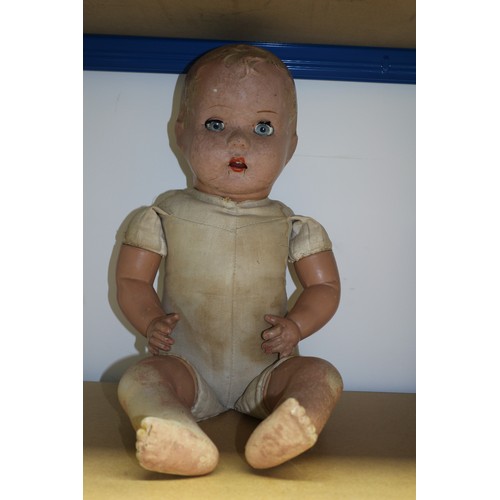 178 - Vintage Blinking Eyed Doll