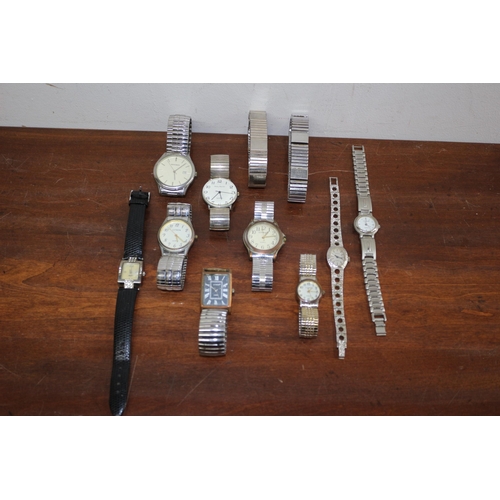 Selection of Wrist Watches + 2 Expandable Bracelets