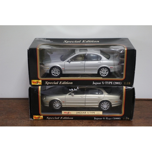 3 - Maisto Jaguar S-Type 1:18 Scale 1999 Special Edition