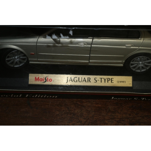 3 - Maisto Jaguar S-Type 1:18 Scale 1999 Special Edition