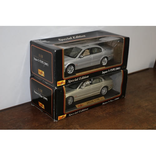 5 - Maisto Jaguar X-Type 1:18 Scale 2001 
Special Edition