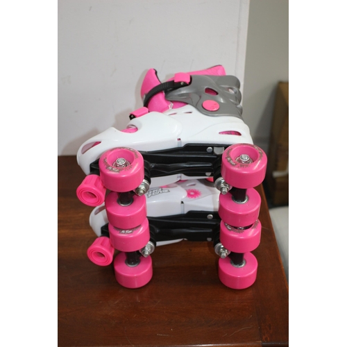 53 - No Fear Pink Roller Skates