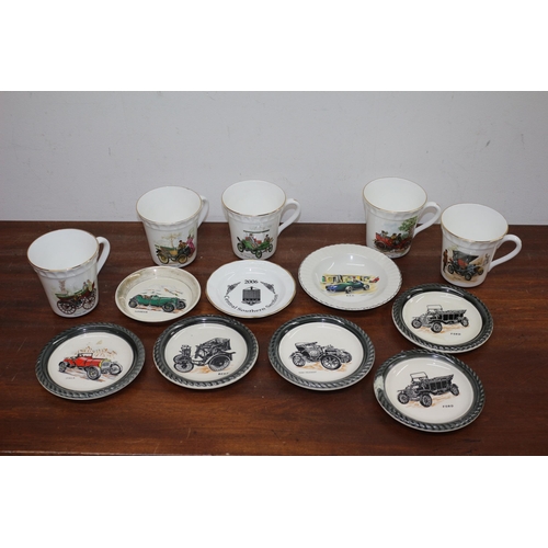 38 - Selection of Automobile Related Crockery