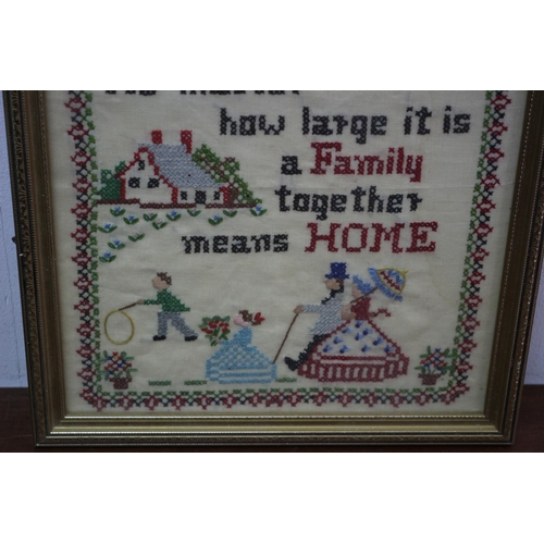 33 - Vintage Sampler 
28.5cm x 33.5cm