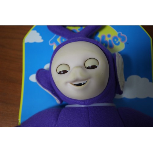 7 - Rare - Golden Bear Product Teletubbies 'Tinky Winky' 1996 Original Doll with Rolling Eyes, 39cm Tall... 