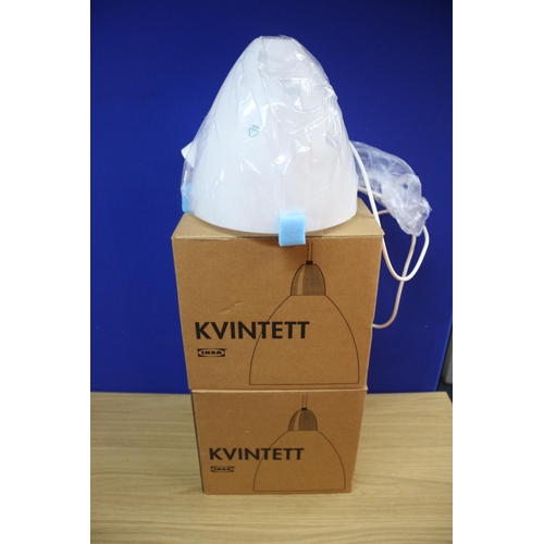 152 - 2 New & Boxed Kvintett Down Lighter Shades