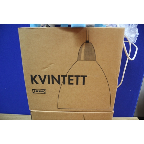 152 - 2 New & Boxed Kvintett Down Lighter Shades