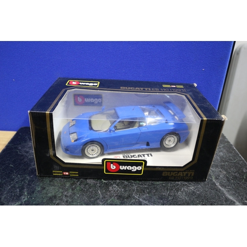 157 - Bburago Bugatti EB110 1:18 Scale model