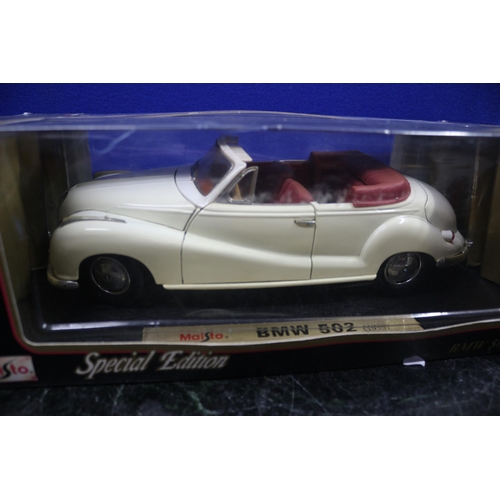 158 - Maisto BMW 502 1:18 Scale Model