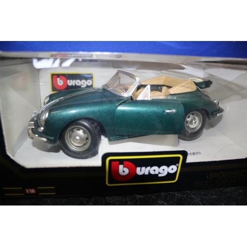 160 - Bburago Porsche 365b Cabriold 1:18 Scale Model