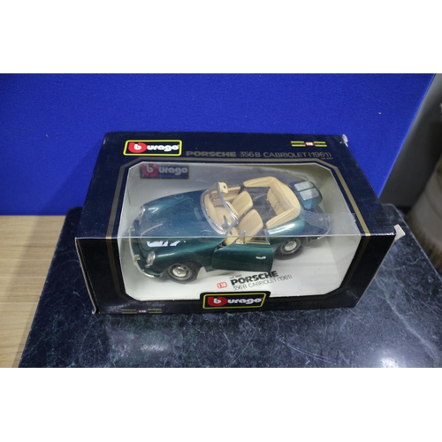 160 - Bburago Porsche 365b Cabriold 1:18 Scale Model