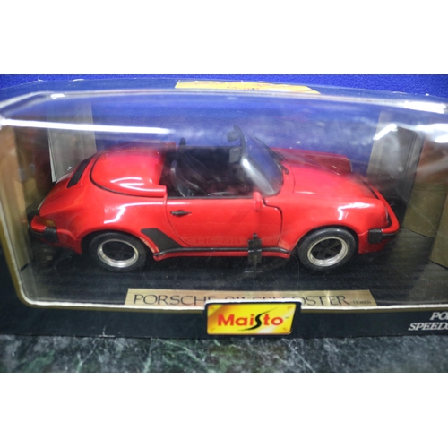 161 - Maisto Porsche 911 Speedster 1:18 Scale Model, Special Edition