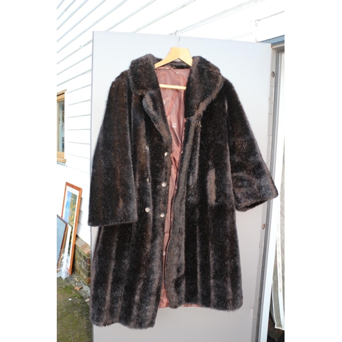 171 - Mink Effect Fur Jacket