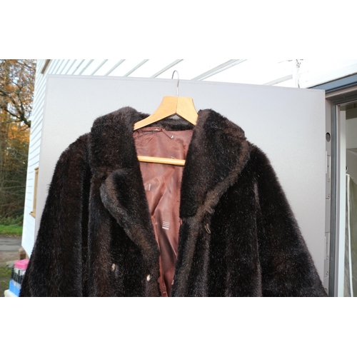 171 - Mink Effect Fur Jacket