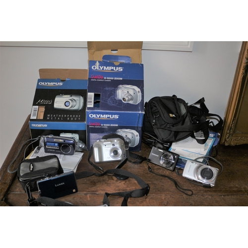 186 - Mixed lot of Digital Cameras, untested