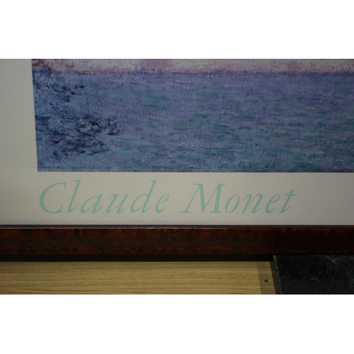 193 - Large Claude Monet Print, Philadelphia Museum of Art 1987 Exhibition, 95 x 82 cm