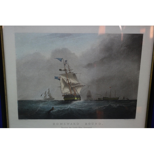 198 - Homeward Bound, painted by S Walters, Engraved by H Pappitill