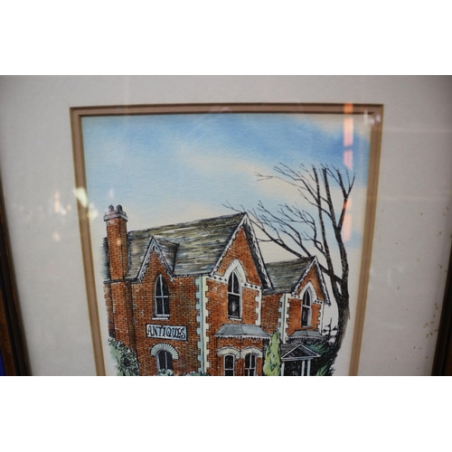 201 - Limited Edition Watercolour Serigraph 21/150 ‘Cheltenham’ Signed by Lawrence ‘82 - 35 x 46cm