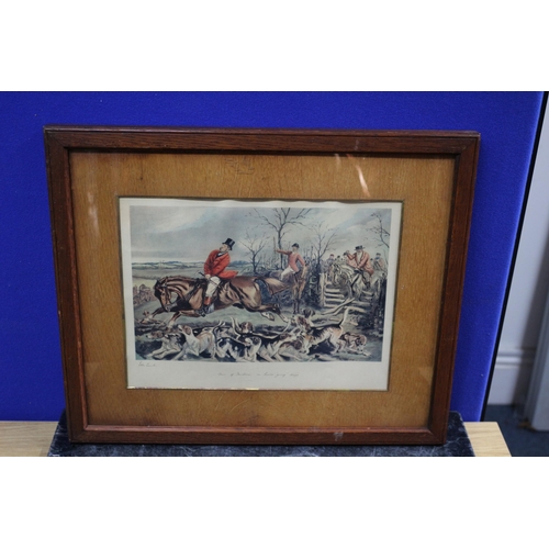 203 - Vintage Print in Old frame, 46 x 38cm