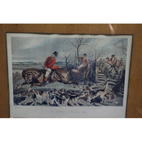 203 - Vintage Print in Old frame, 46 x 38cm