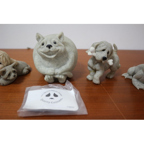 33 - Quarry Critters: Frog, Dog AF, Cat, Cat & Child, Polar Bear