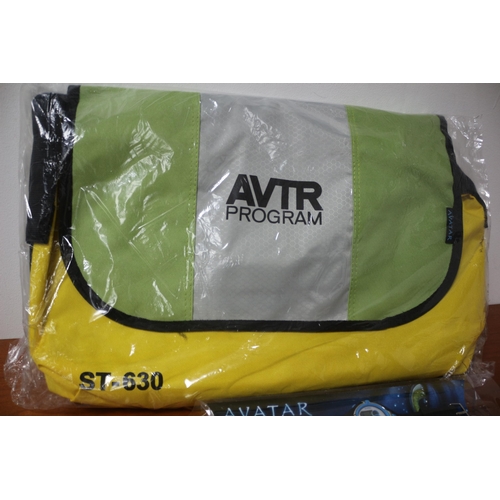 68 - AVTR Program ST - 630, Avatar Messenger Bag in Packet & Limited-Edition Avatar Watch in box