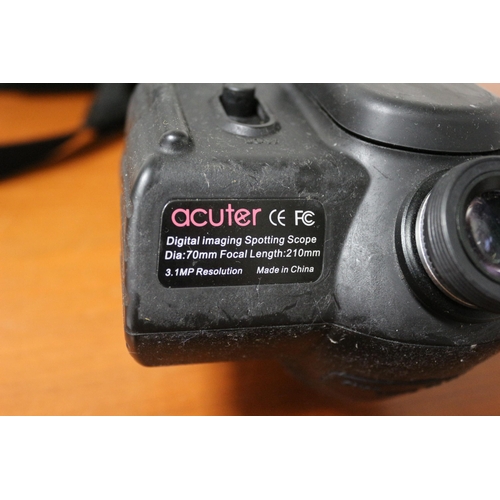 238 - Acuter Digital Imaging Spotting Scope and Case