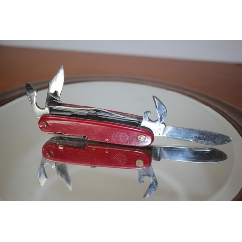 464 - Multi-Tool Pen Knife with Swiss Flag 
Stainless Steel